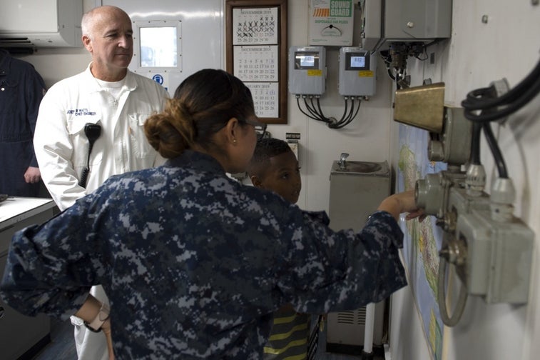 Navy chief goes home on medical support mission
