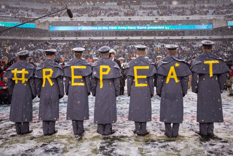 The prisoner exchange before every Army-Navy game