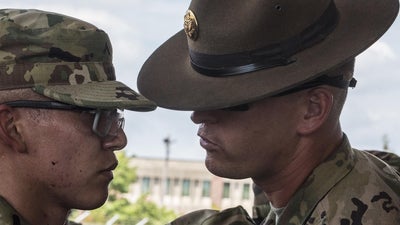 This is the storied history behind the drill sergeant’s campaign hat