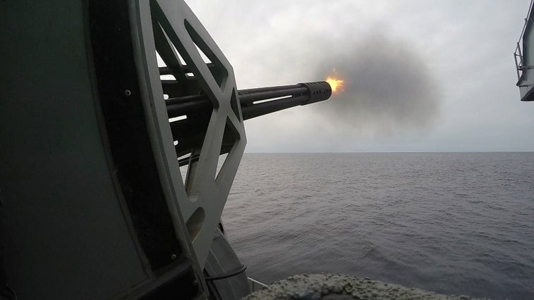 USS Lincoln just completed massive live-fire exercise