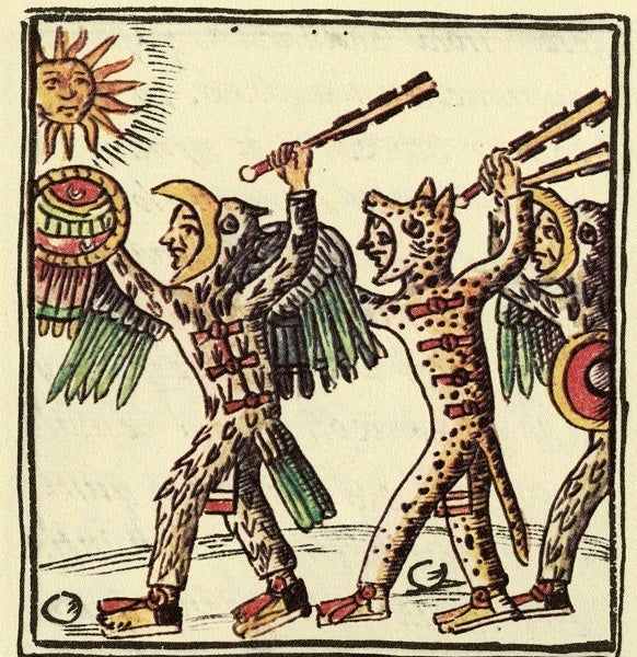 This is how you got promoted in the Aztec military