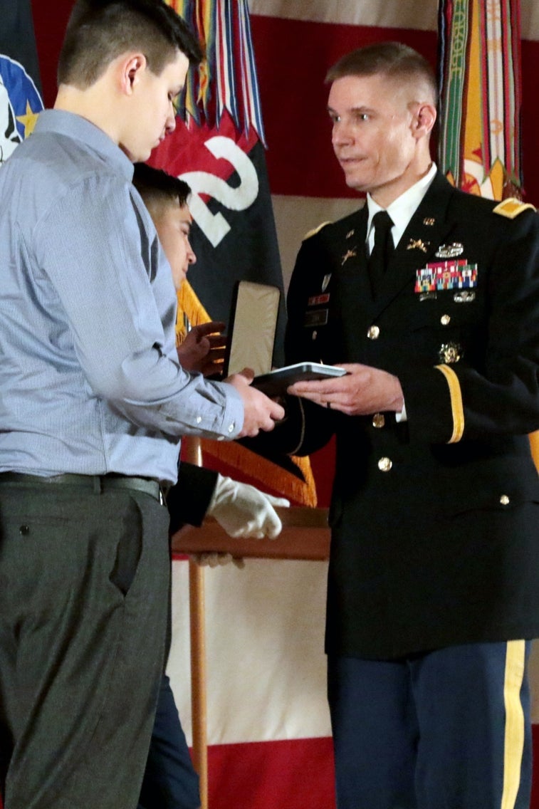Soldier posthumously receives high valor award for Battle of Kamdesh