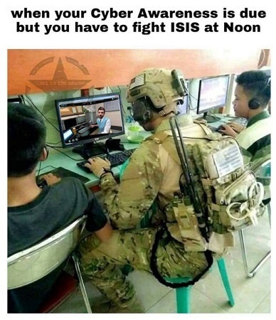 The 13 funniest military memes of 2018