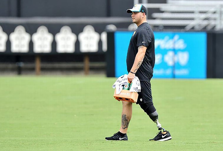 Wounded veteran finds new purpose with Jaguars