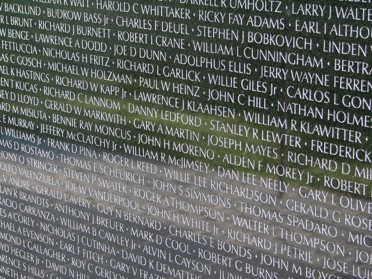 Why names are added to the Vietnam Veterans Memorial Wall