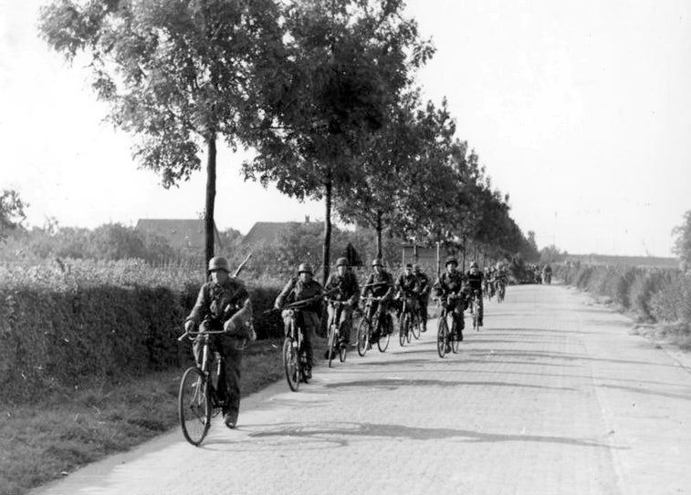 The last charge of the bicycle brigade