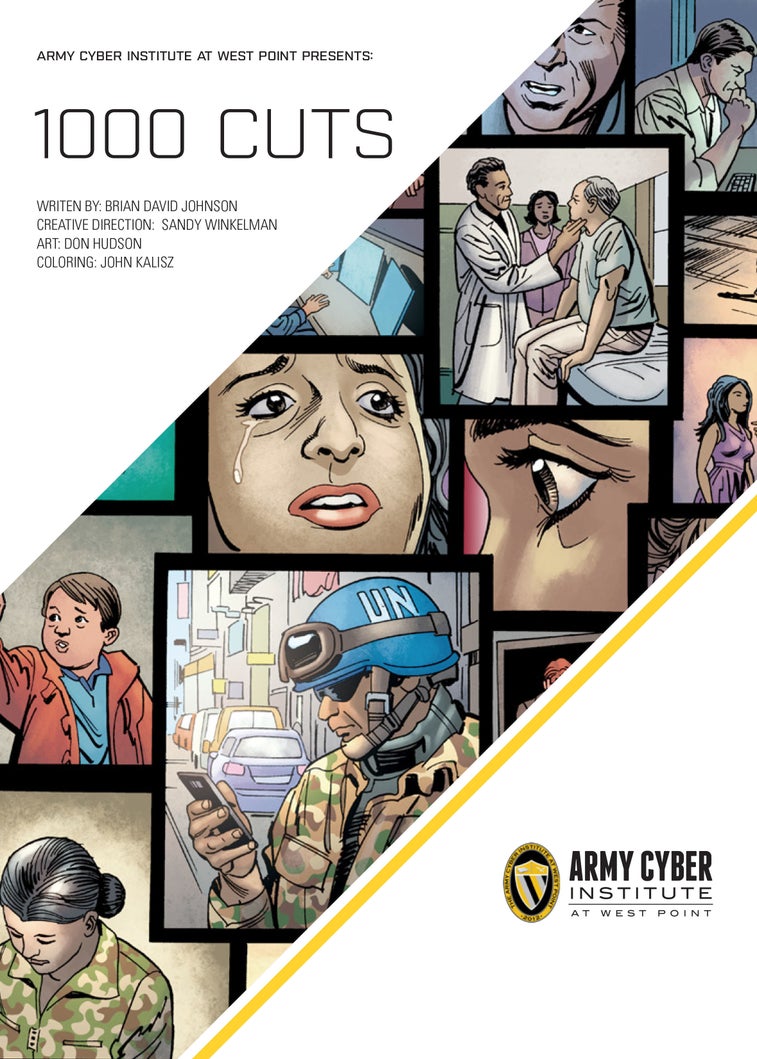 Army releases new graphic novellas to deal with cyber threats