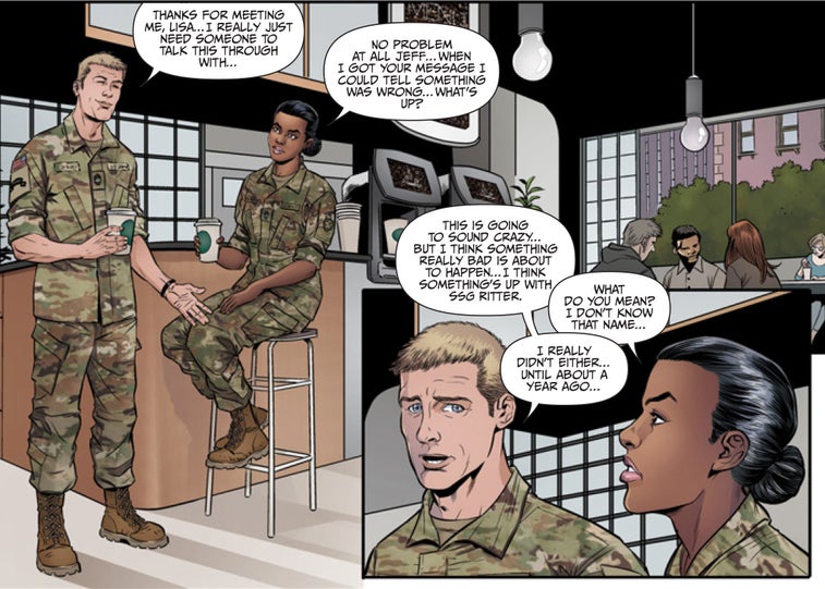 Army releases new graphic novellas to deal with cyber threats