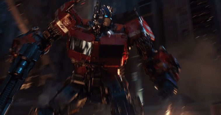 That time a soldier changed his name to Optimus Prime