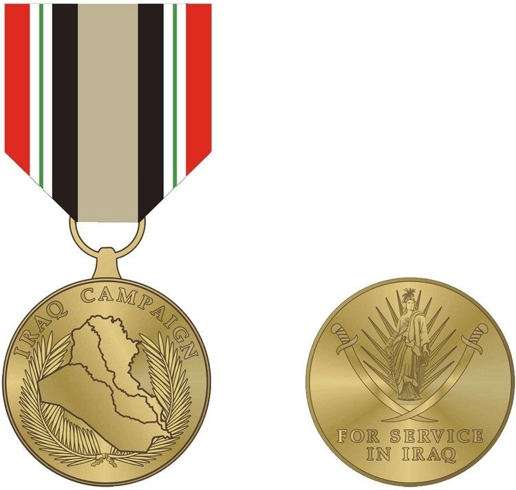 How to tell where US veteran served based on their medals