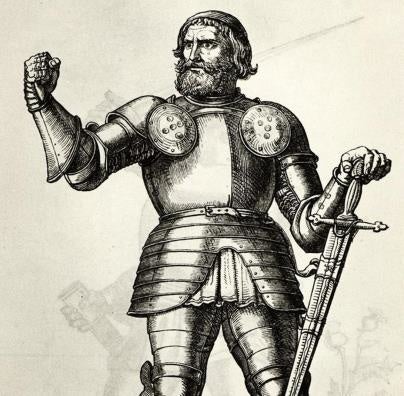 This medieval warrior was the first to use a now-famous insult