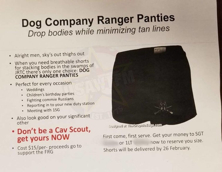 This might be the best Ranger panties ad ever made