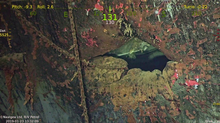 Doolittle Raid carrier found at the bottom of the pacific