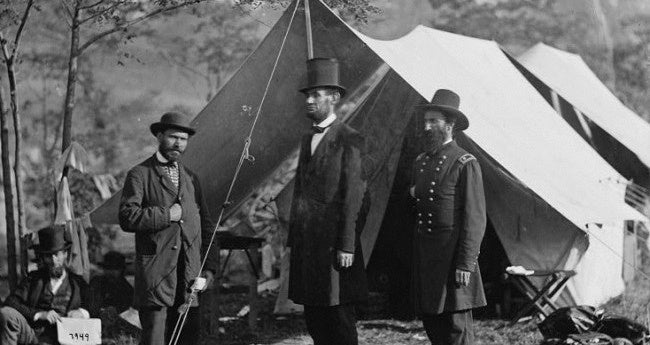 Abraham Lincoln challenged US troops to this strength test