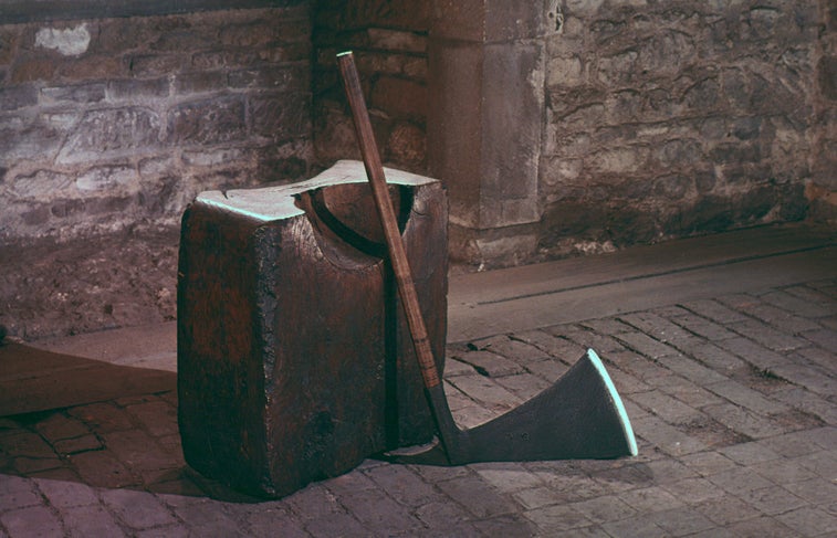 This is what it took to be an executioner in medieval times