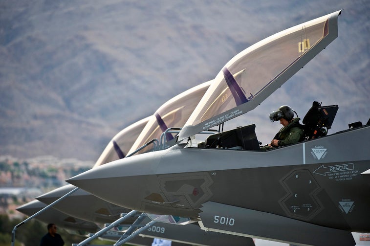 F-35s wrecked their competition in mock battles