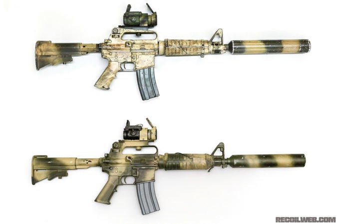 These are the guns from ‘Black Hawk Down’