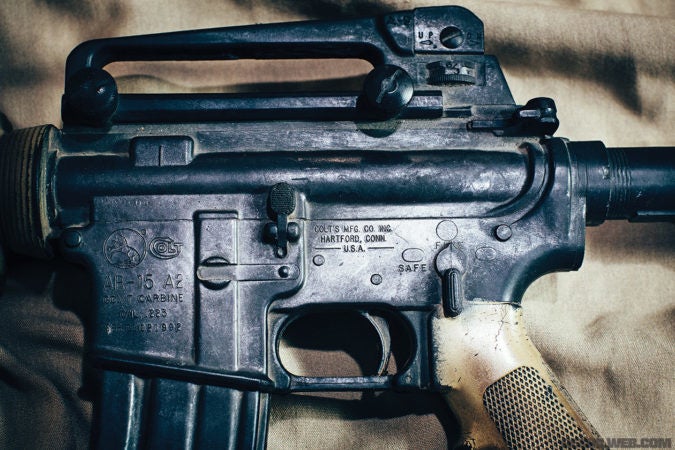 These are the guns from ‘Black Hawk Down’