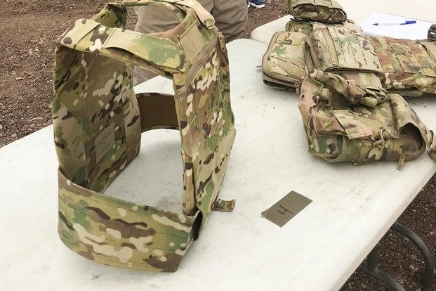 Army’s new lightweight body armor plates could feature ‘shooter’s cut’