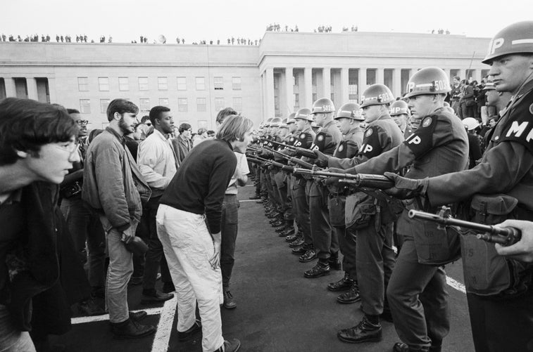 Hippies tried to levitate the Pentagon to end the Vietnam War