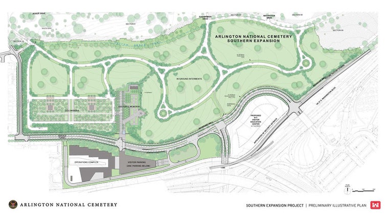 How Arlington Cemetery will expand next year