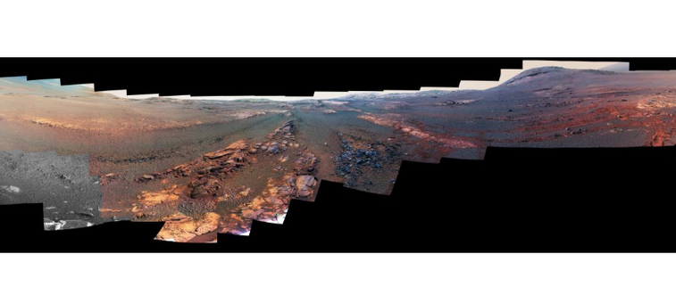 The Mars close-ups of Opportunity’s last panorama are crazy