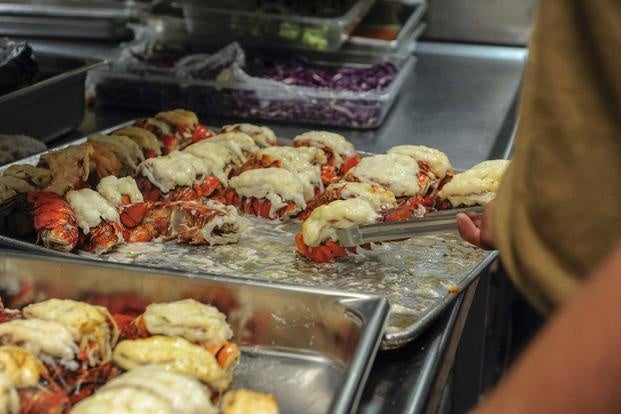 Lobster tails aren’t the problem with military spending, you monsters
