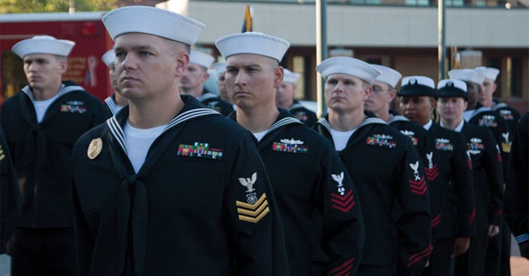 The Navy just changed who gets to wear the coveted gold stripes