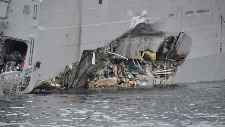 See how crews cleared and raised that sunken Norwegian frigate