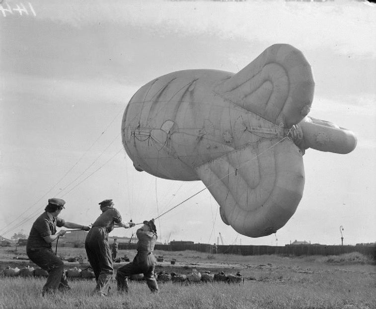 Britain’s highly successful balloon attack against the Nazis