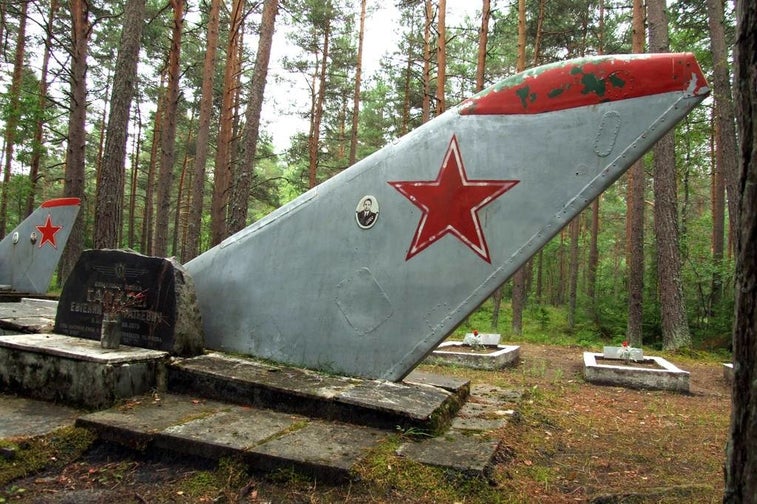 You have to see the tombstones in this Soviet military cemetery