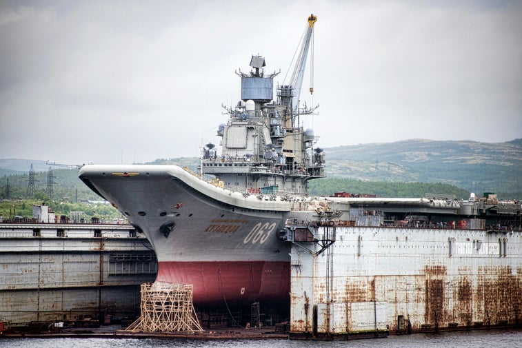 Russia may finally scrap its only aircraft carrier