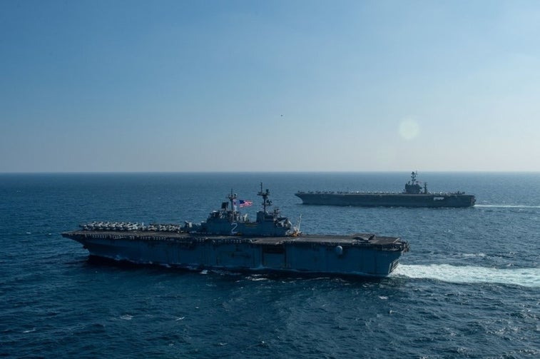 US ‘mini carrier groups’ could change how Navy, Marines operate