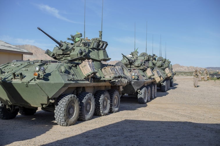 Marine Corps plans to replace LAV with new ‘transformational ARV’
