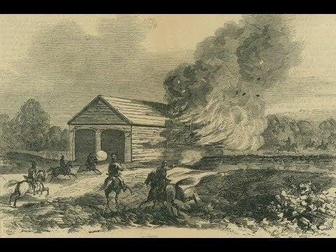 The northernmost Confederate attack was a raid on Vermont