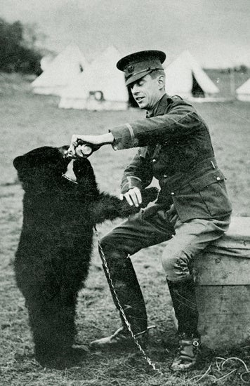 A Canadian officer rescued the real Winnie the Pooh