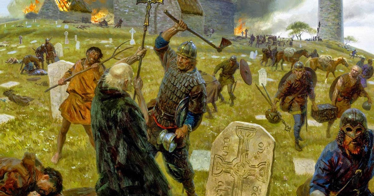 Viking raid