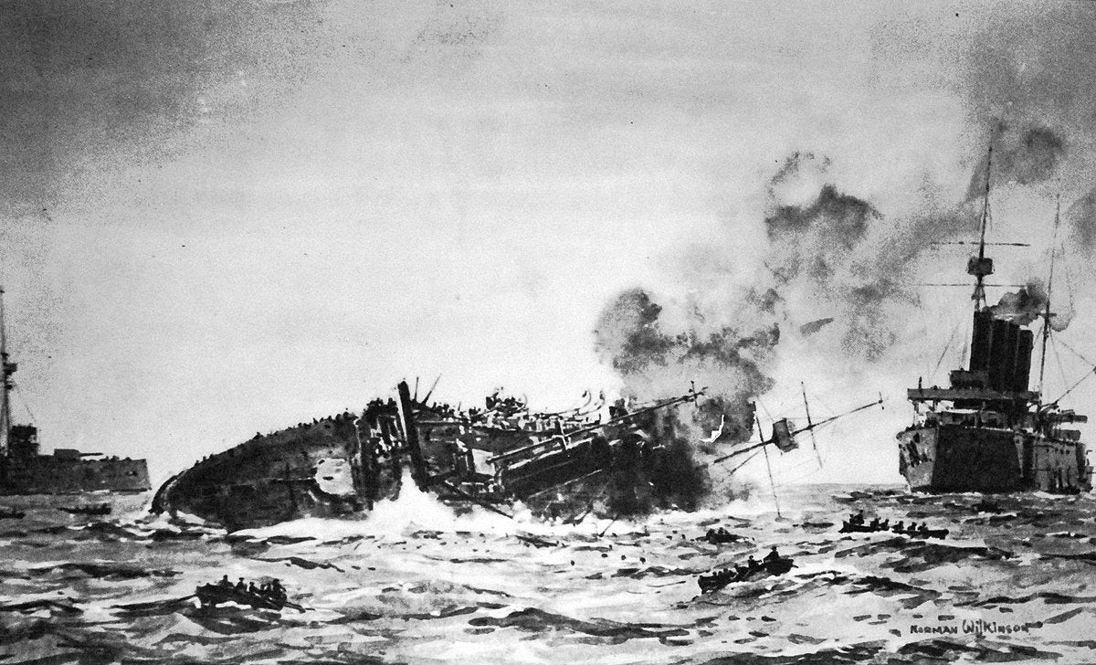 u-boat sunk ship in naval warfare