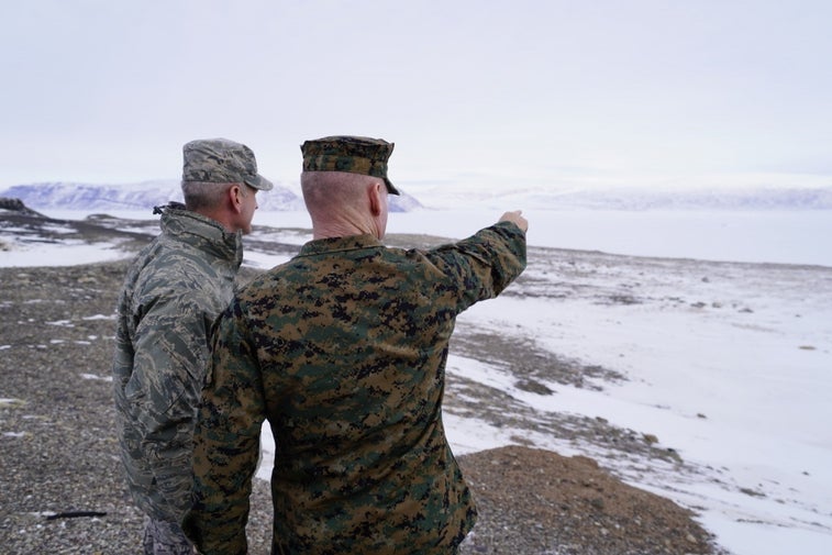 Generals visit Arctic to prepare for future climate battles