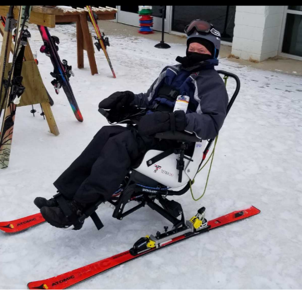 This badass chair allows paralyzed vets to ski