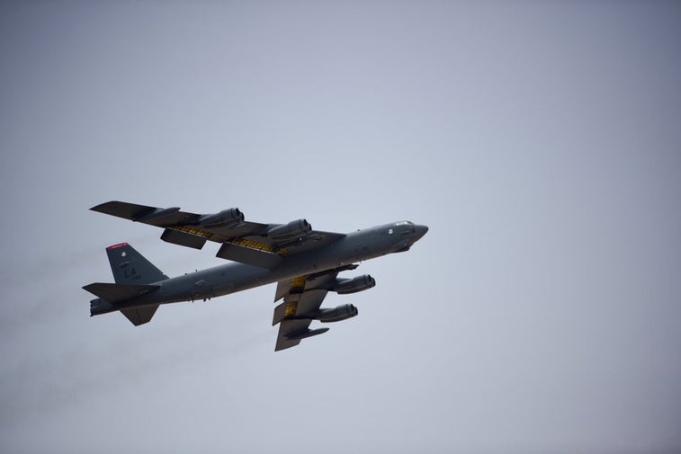 US fighters and bombers sent clear warning to Iran