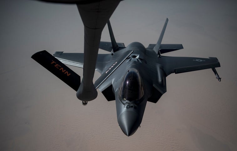 US fighters and bombers sent clear warning to Iran