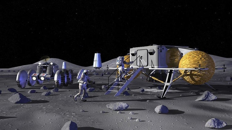 This was the Army’s plan to build a moon base during the Cold War