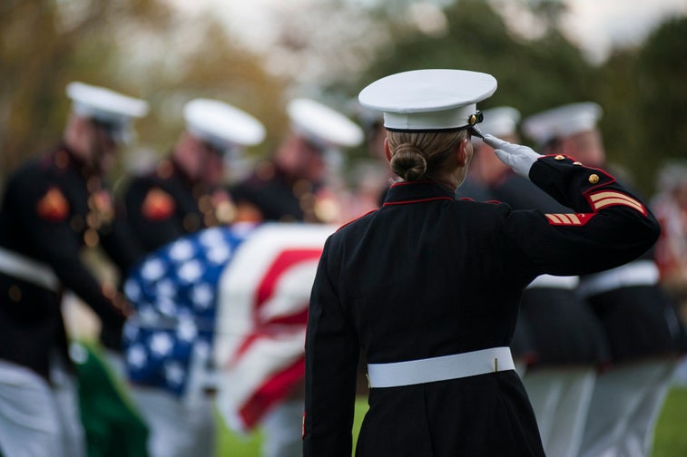 Pentagon report says it takes almost a year of waiting to be buried at Arlington