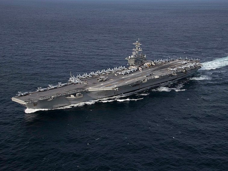 Here’s why the aircraft carrier sent to confront Iran is hanging back