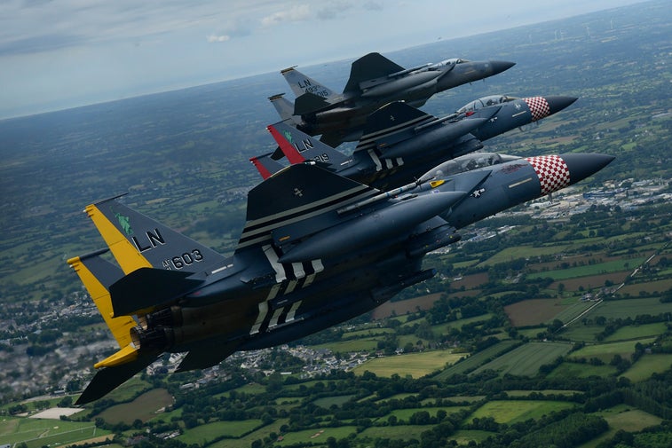 13 new photos from the Air Force’s D-Day flyover