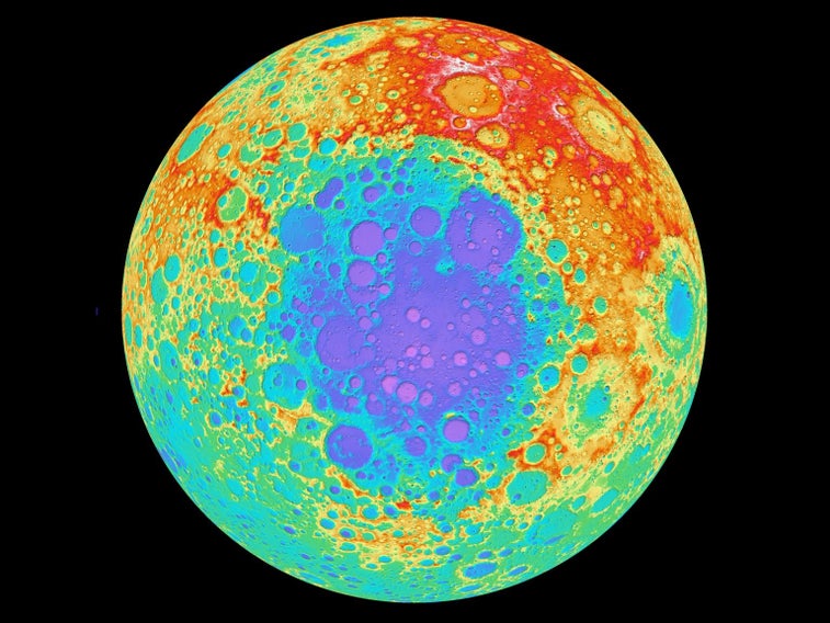 Scientists have discovered a mysterious lump on the moon’s far side