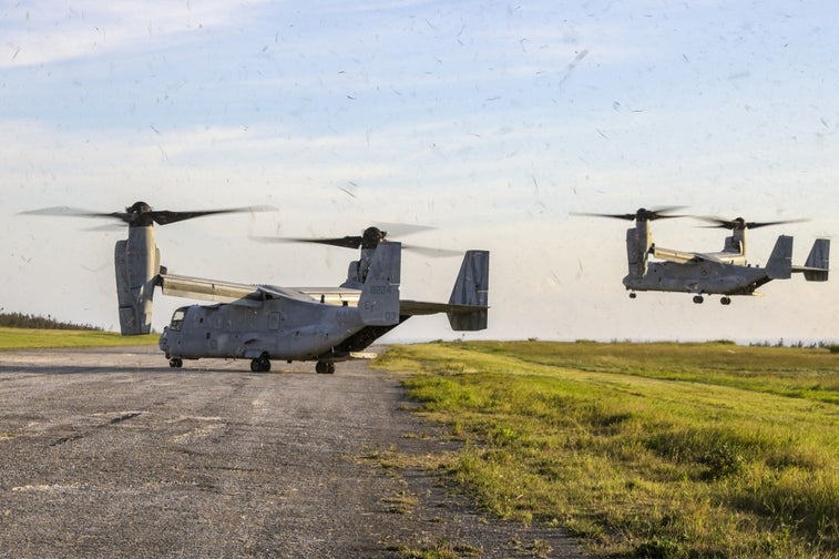 Marines combine Osprey speed and JPADS precision for optimal training
