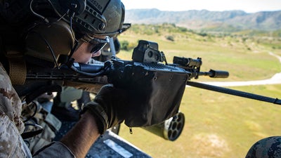 How Marine snipers train to kill from helicopters