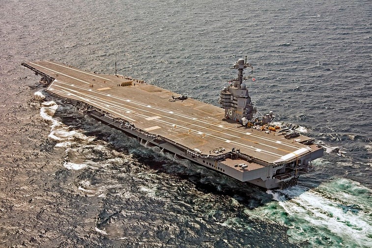 US Navy needs help fixing its $13 billion supercarriers